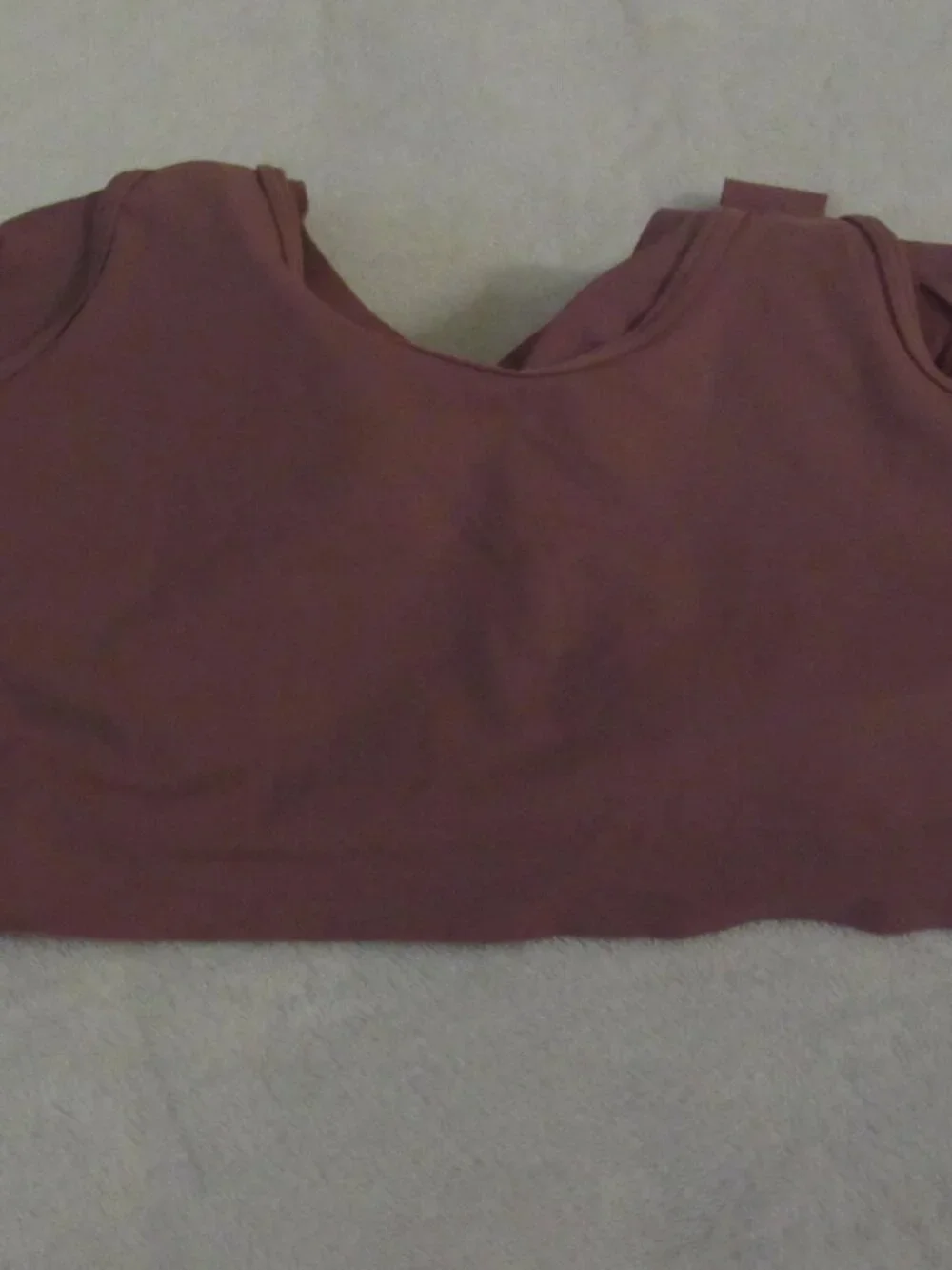 True & Co PinkPull Over Bra Size Large USED